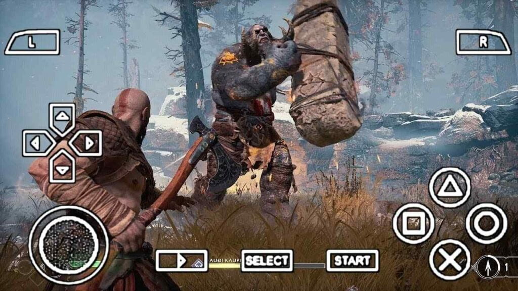 Download God of War Ragnarok PPSSPP Game- Play on Android