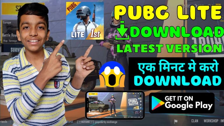 Pubg Mobile Lite New Update | How to download pubg lite 2023
