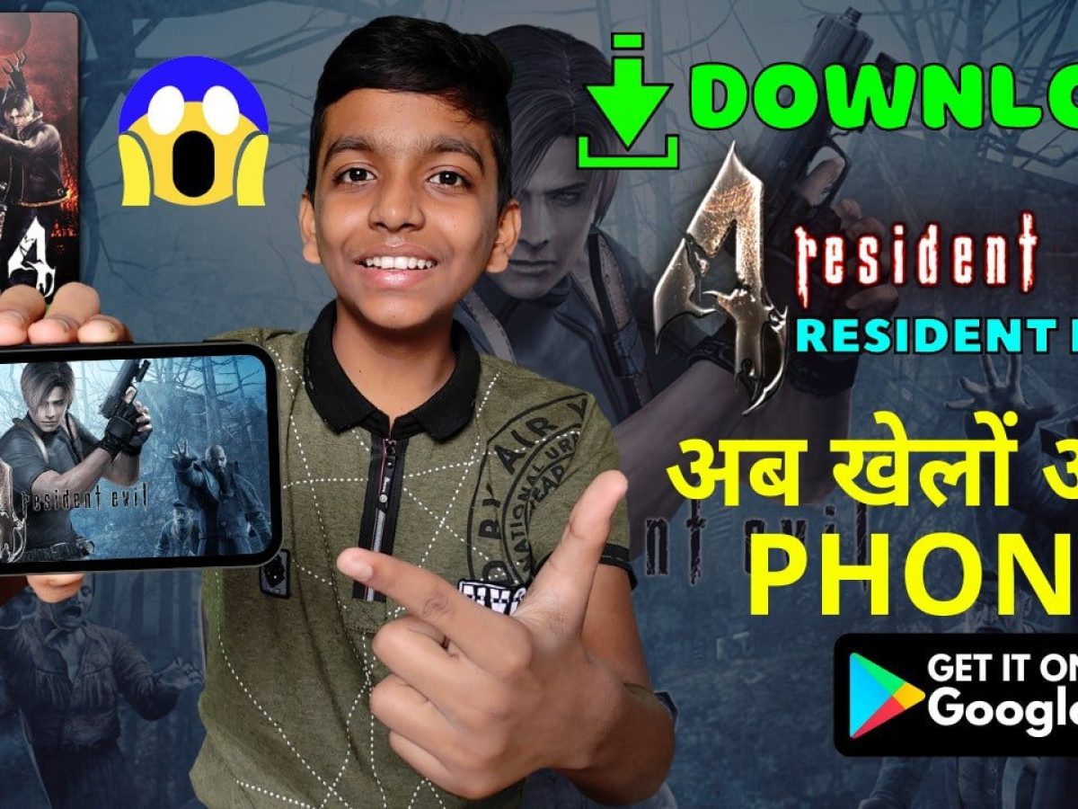 HOW TO DOWNLOAD RESIDENT EVIL 4 APK+OBB