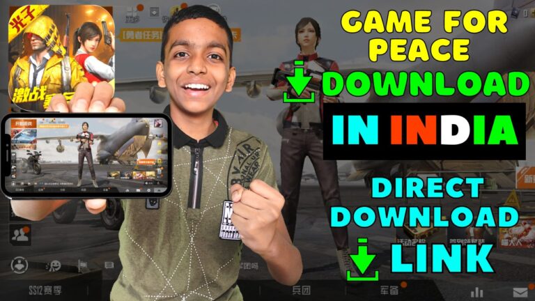 Get here Game For Peace | How to download game for peace in india