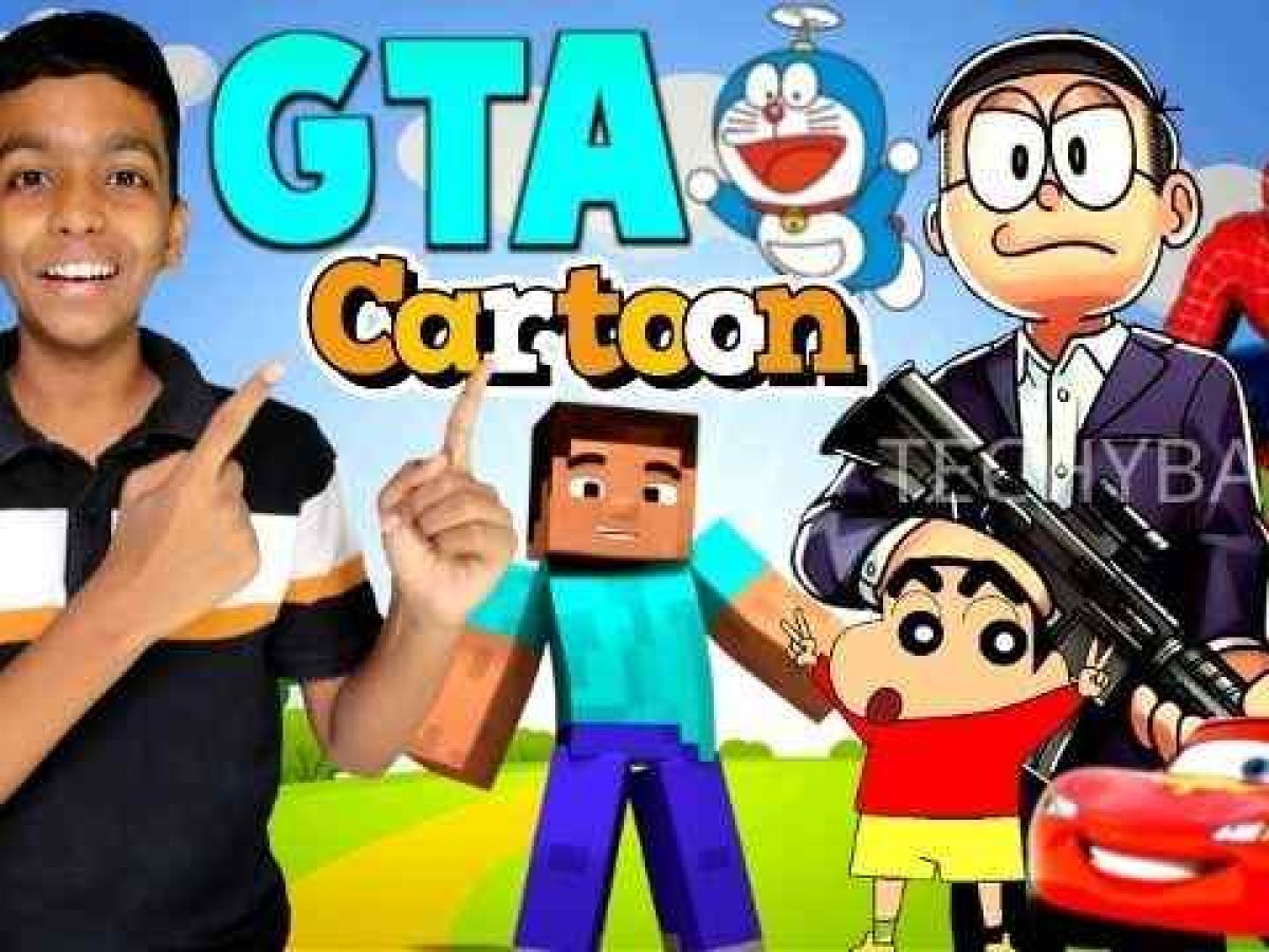 GTA SA cartoon graphics mod | GTA Cartoon Mod - TECHY BAG