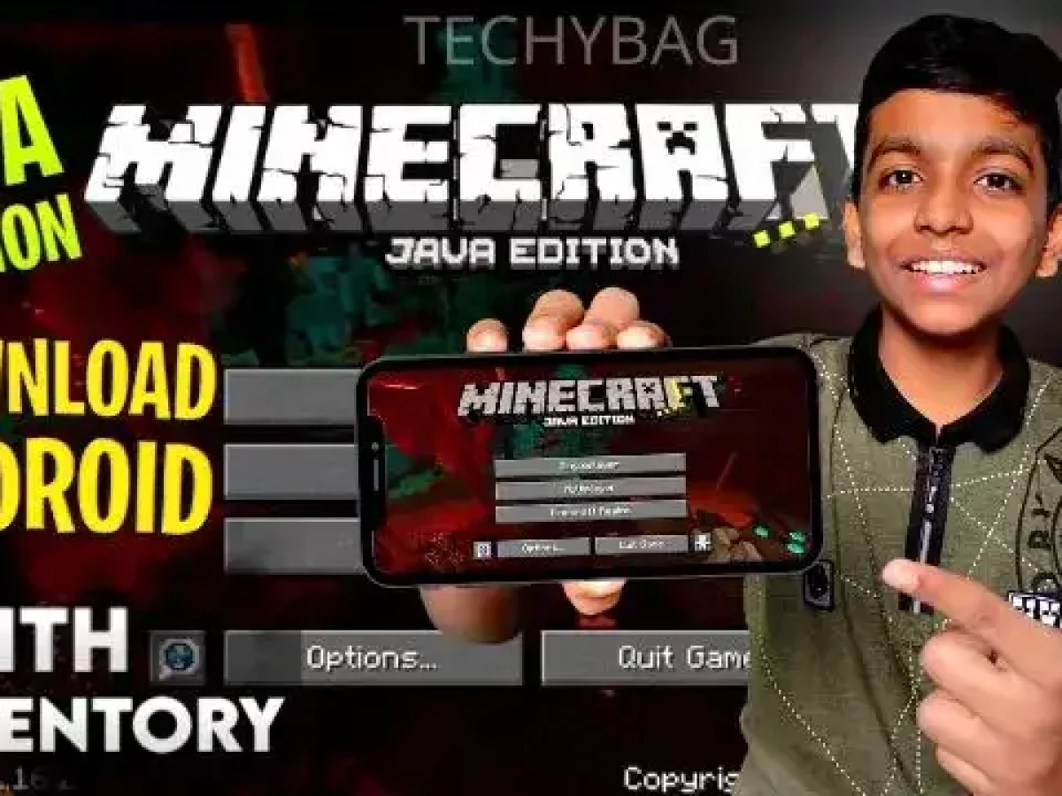 Minecraft java edition APK  Minecraft java edition free download for  android 1.20 - TECHY BAG