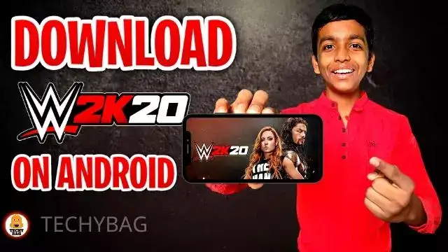 WWE 2k22 PPSSPP Download ISO Highly Compressed Game For Android - TECHY BAG