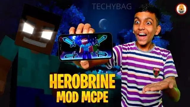 Herobrine Mod For Minecraft Pe