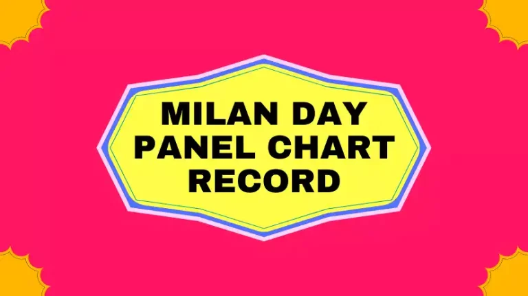 Milan Day Panel Chart Record