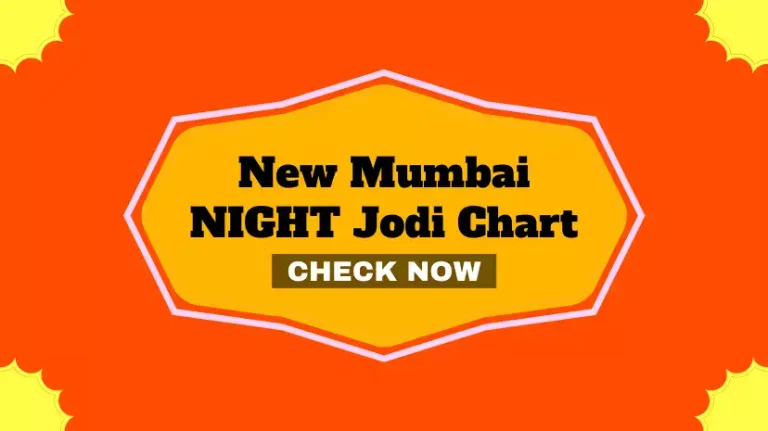 New Mumbai Night Jodi Chart