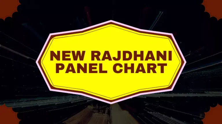 New Rajdhani Panel Chart