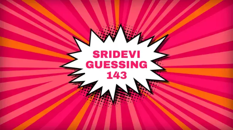 Sridevi guessing 143