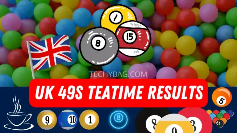 UK 49s Teatime Results Today