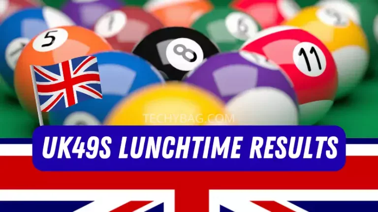UK49s Lunchtime Results for Today