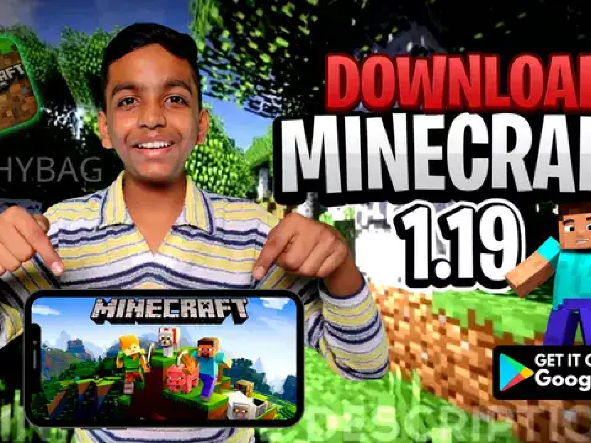 Minecraft 1.19 APK Mediafıre latest 1.19 for Android