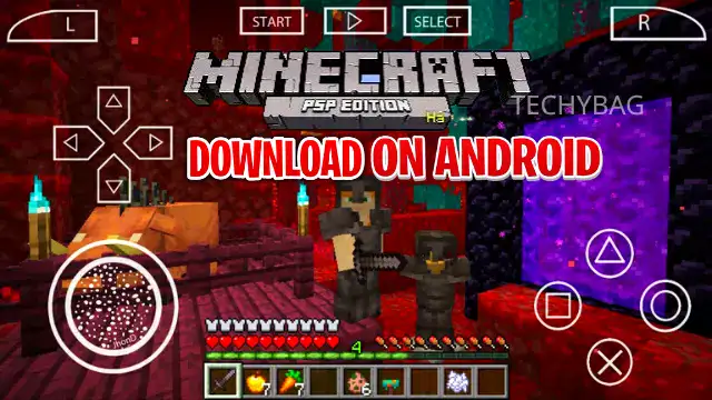 Minecraft ppsspp iso file download for Android