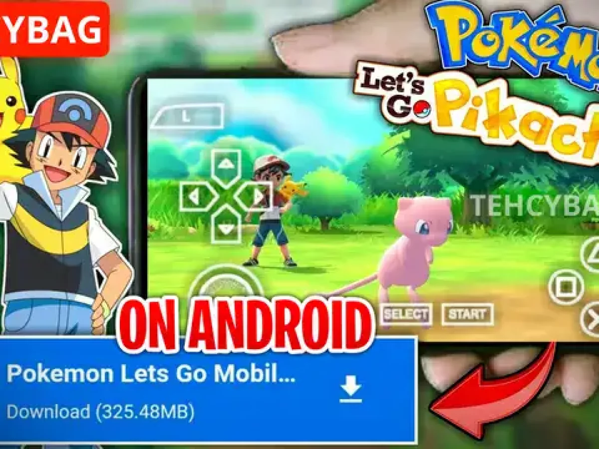 Pokemon let's go pikachu ppsspp | Pokemon let's go pikachu ppsspp download  without verification - TECHY BAG