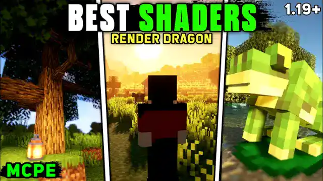 Best Shaders for Minecraft PE 1.19 render dragon