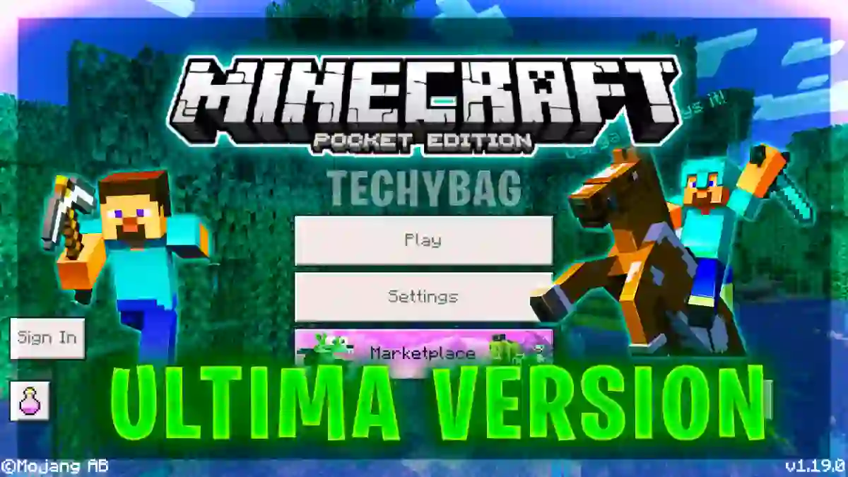 Lechuguilla deshonesto dirección Descargar minecraft 1.19 apk | Descargar minecraft en android gratis -  TECHY BAG