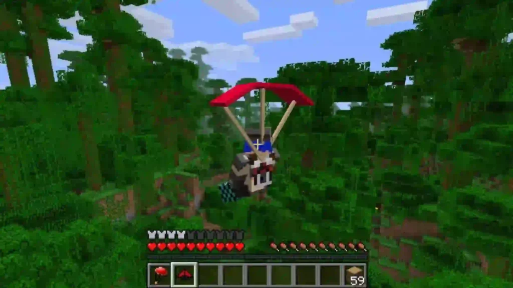 Paraglider Mod For Minecraft Paraglider Mod For Minecraft