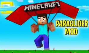 Paraglider Mod for Minecraft PE