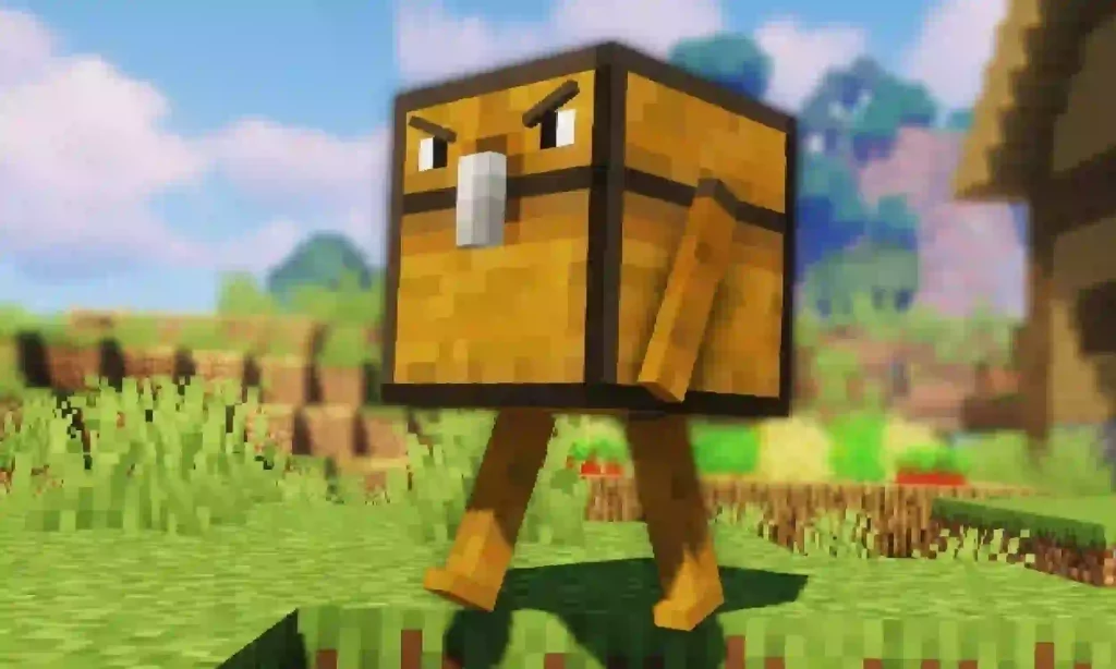 Walking Chest Mod for Minecraft Walking Chest Mod for Minecraft