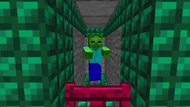 Zombie Spawners in Minecraft Zombie Spawners in Minecraft