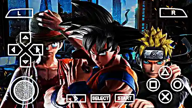 Jump Force PPSSPP ISO Download Highly Compressed