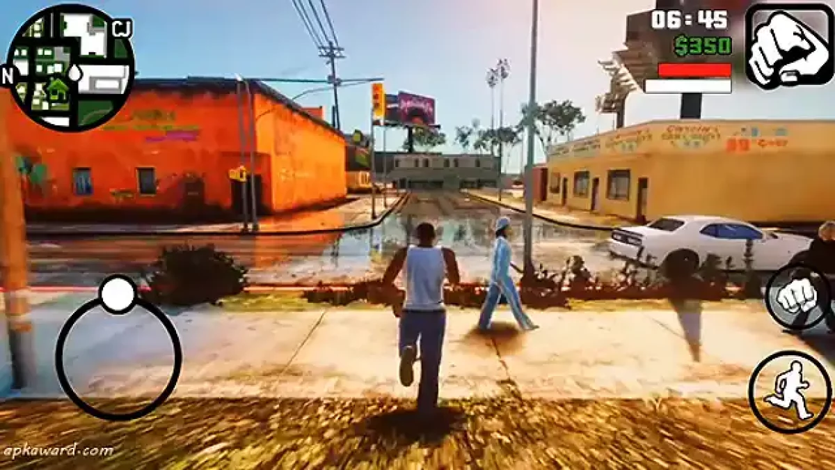 Grand Theft Auto: San Andreas Android Game APK+OBB OFFLINE MODE