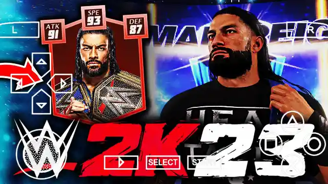 WWE 2k23 PPSSPP Download ISO Highly Compressed Game For Android