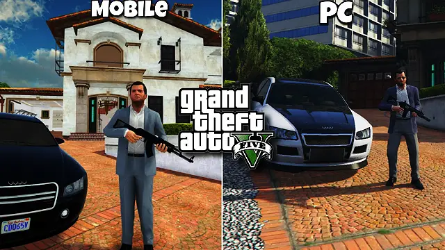 GTA V Mobile Vs GTA V PC