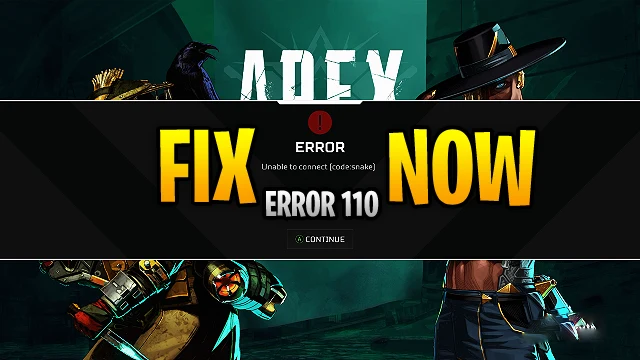 How to fix Apex Legends error code 110