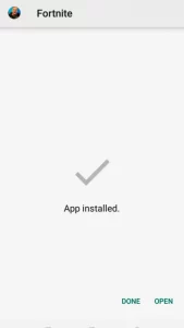 Install Fortnite on Device Not Supported