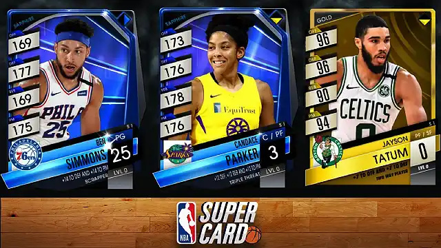 NBA SuperCard Basketball Game