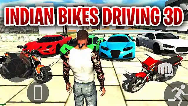 Indian Bikes Driving 3D Mobile Game