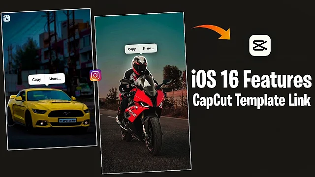 iOS 16 Features CapCut Template Link
