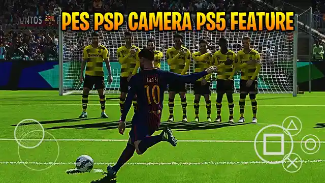 pes 2023 ppsspp camera ps5 feature