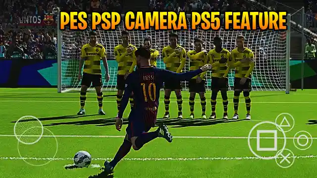 Efootball PES 2023 PPSSPP PS5 Graphic Camera Download