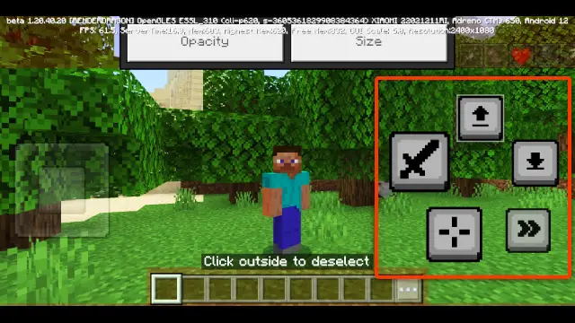 Custom Controls For MCPE