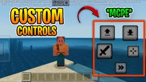 Minecraft PE Custom Controls Mod